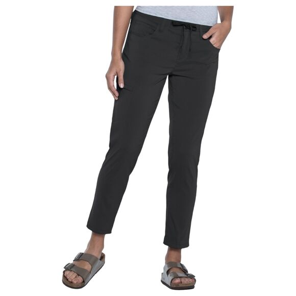 Toad & Co. Jetlite Crop Cropped Pants Black Women's Size 2 - Picture 3 of 7